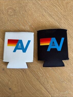 Aviator Nation Set of 2 Koozie Style Can Cup Beer Foam Cup Holder